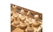 Шахматы + нарды резные 50 Mirzoyan